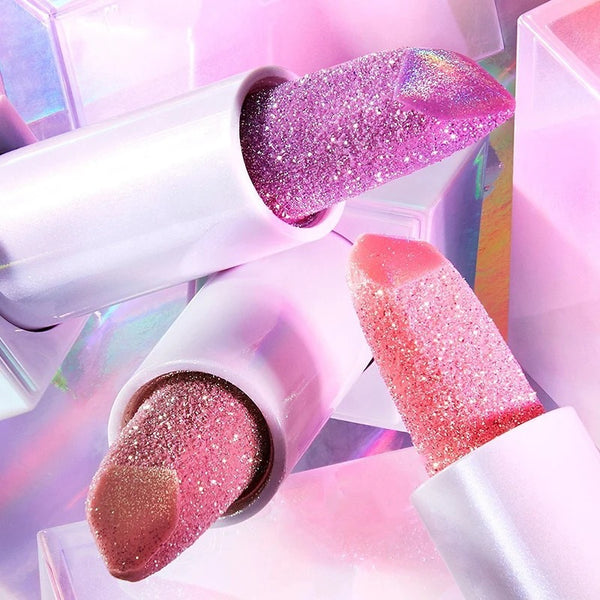 Sparkle Lip Balm, Shimmering Shinny Glitter Diamond Hydrating Lip Balm. 6 Shades