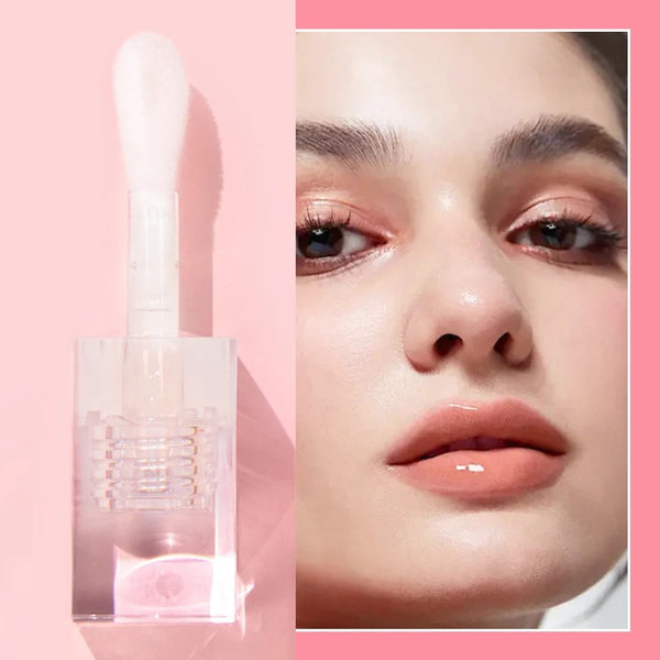 Clear Plumping Lipgloss, Moisturizing Fruity Tinted Color Changing Lip Oil