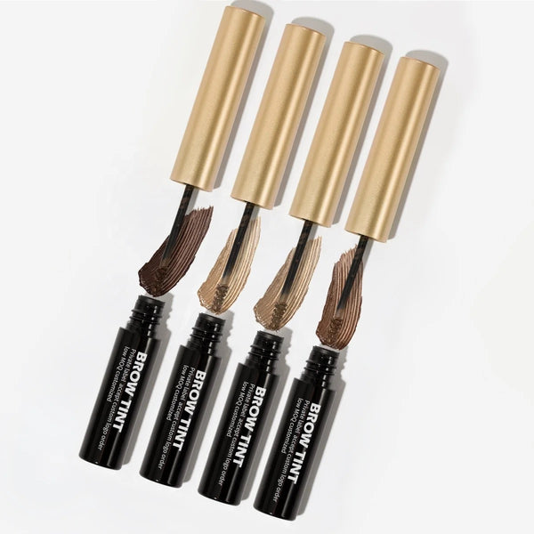 Long Lasting Color Tinted EyeBrow Sculpting Lamination Gel Waterproof 2-1 Brow Tint Gel 4 Shades
