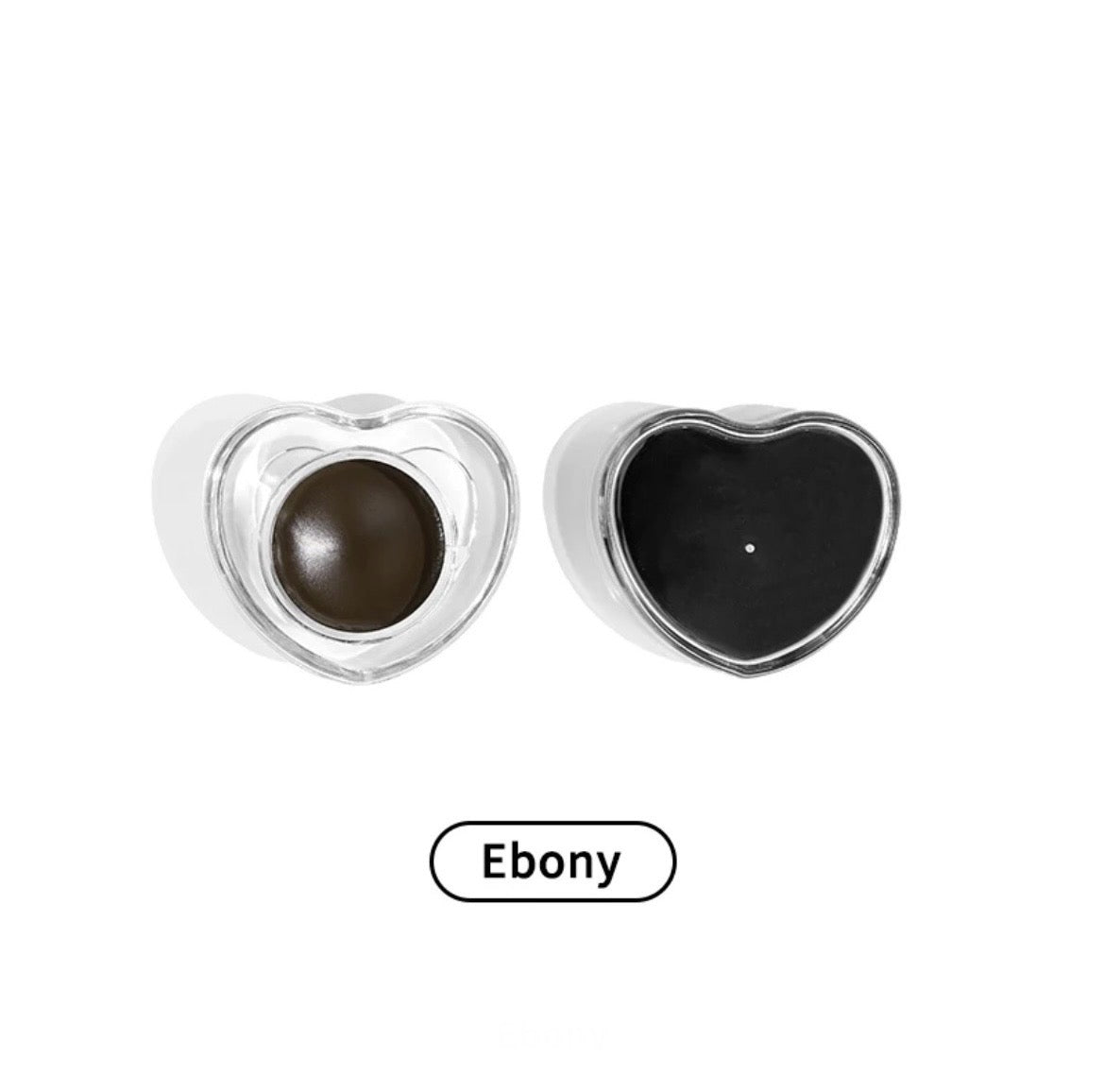 Custom Heart Shaped Waterproof Eyebrow Filler, Gel Eyebrow Pomade. 23 Shades