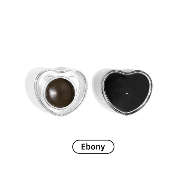 Custom Heart Shaped Waterproof Eyebrow Filler, Gel Eyebrow Pomade. 23 Shades