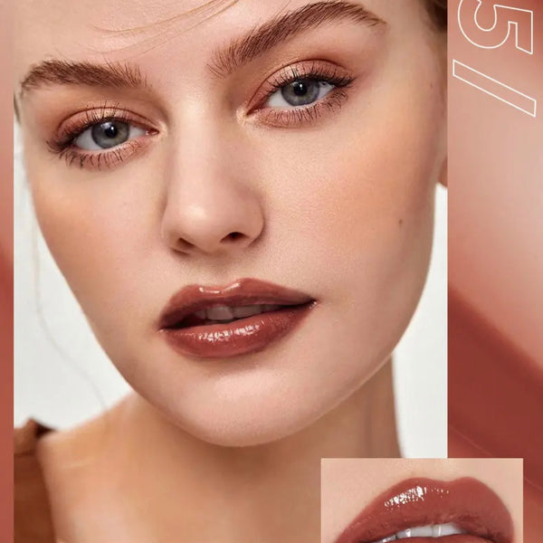 Pink Packaging, Liquid Lipstick, Non-Stick Cup Lipgloss, Lip Glaze, Long Lasting Waterproof Juicy Lipgloss. 8 Shades