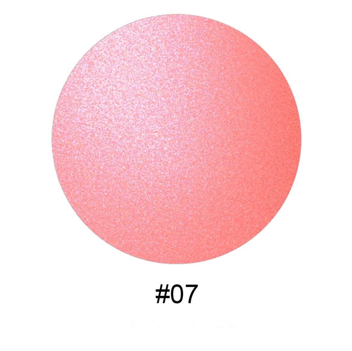Custom Cute Pink Single Tint Palette, High Pigment Pressed Powder, Luminous Silky Baked Highlighter Blush. 8 Shades