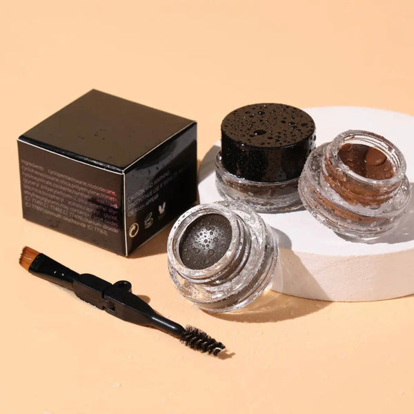 Waterproof Creamy Eyebrow-Pomade/Long Lasting with applicator  10 Shades(Free Shipping)