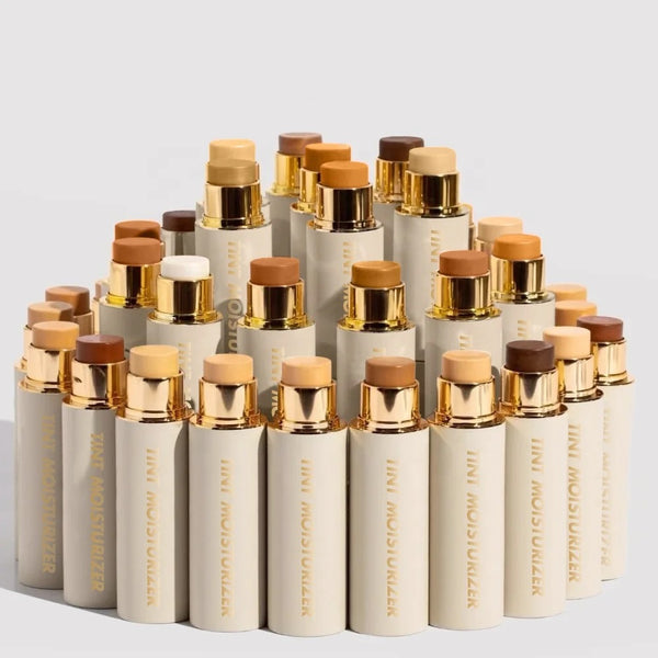 Waterproof Aluminum Bottle Tinted Moisturizer Stick Foundation