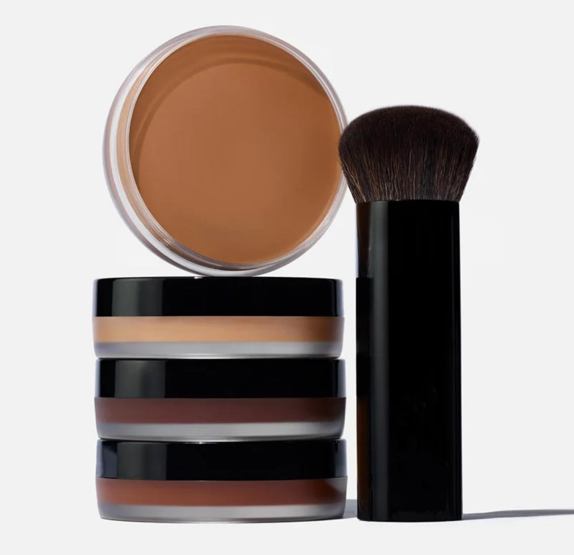 Non-Greasy High Pigment Waterproof Contouring Palette Face Contour Makeup, Buttery Cream Bronzer 20g