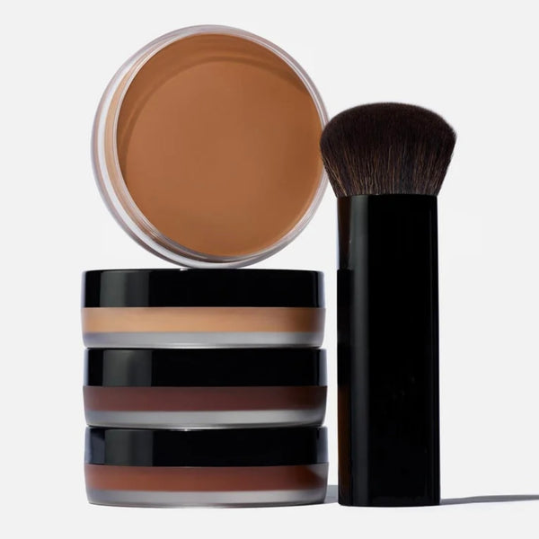 Non-Greasy High Pigment Waterproof Contouring Palette Face Contour Makeup, Buttery Cream Bronzer 20g
