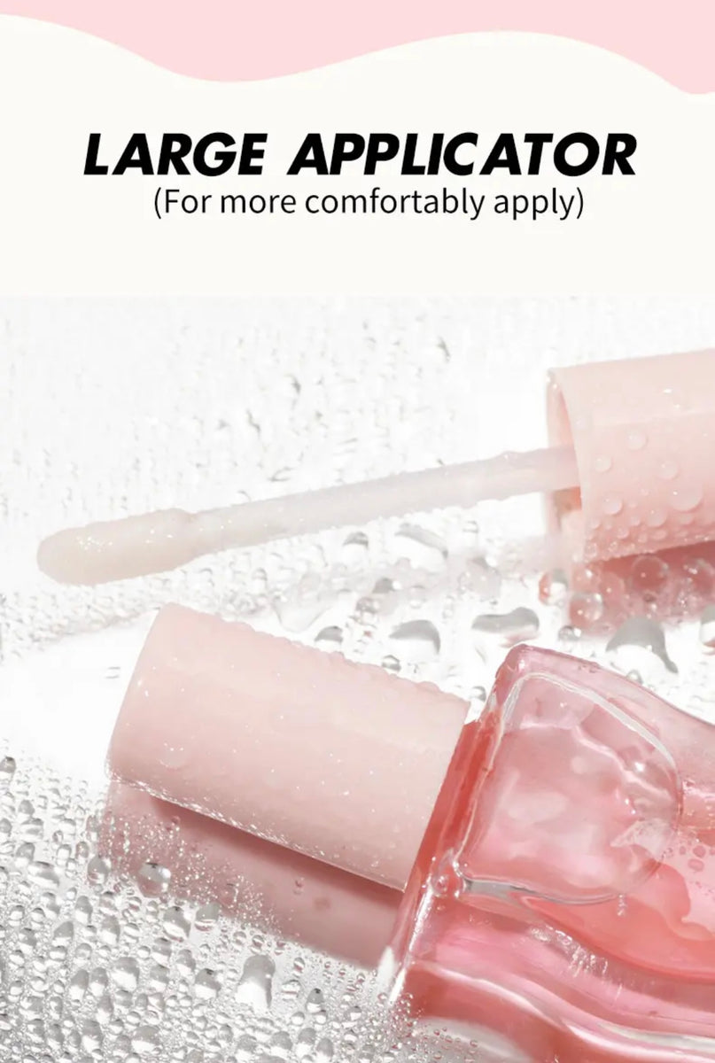Hydrating Lip Glow Oil, Customizable Moisturizing Tinted Nourishing Juicy Lip Oil