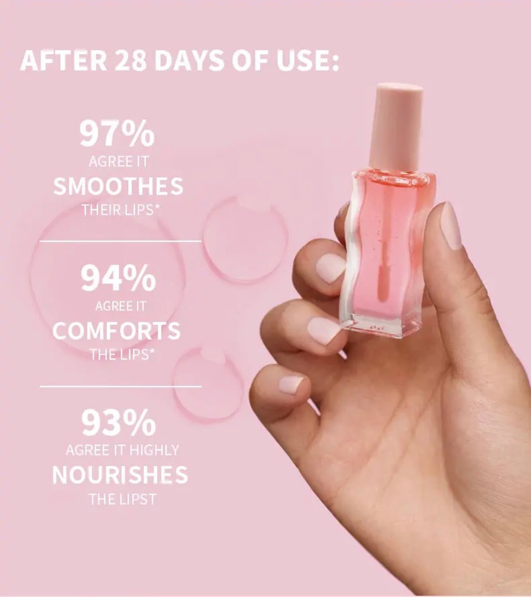 Hydrating Lip Glow Oil, Customizable Moisturizing Tinted Nourishing Juicy Lip Oil