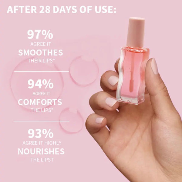 Hydrating Lip Glow Oil, Customizable Moisturizing Tinted Nourishing Juicy Lip Oil