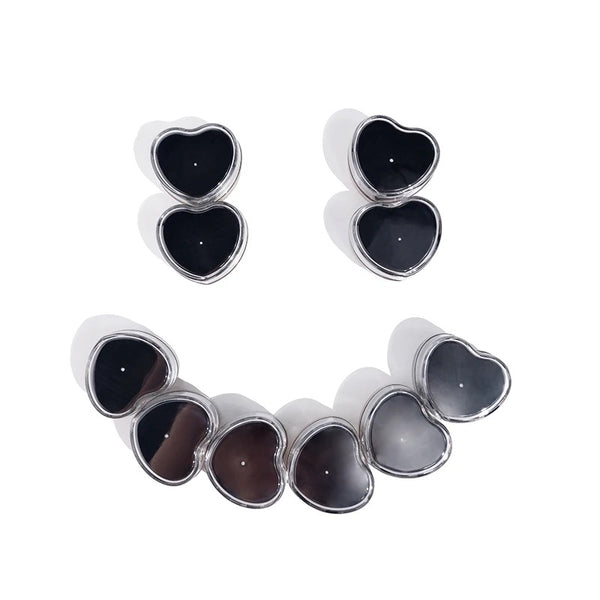 Custom Heart Shaped Waterproof Eyebrow Filler, Gel Eyebrow Pomade. 23 Shades