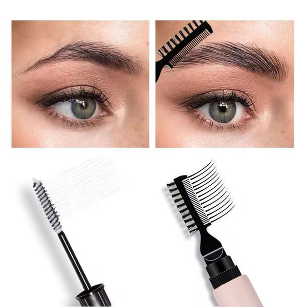 Custom Pink Tube Eyebrow Makeup Wax, Long Lasting Clear Eyebrow Styling Soap, Brow Freeze Gel