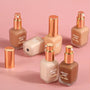 Ultra Luxury Waterproof Matte Finish Full Coverage Liquid Foundation with Hyaluronic Acid
