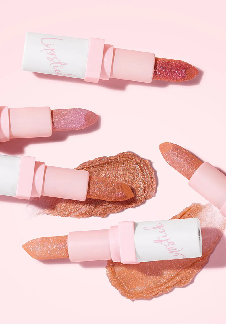24 Hour Long Lasting Shiny Lipstick, Glitter Shimmer Metallic Lipstick