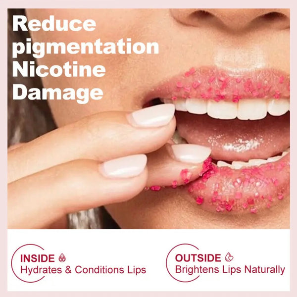 Organic Lip Revival Exfoliating and Lightening Fruity Sugar Lip Scrub