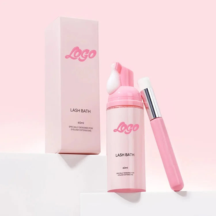 Eyelash Cleaning Foam, Foam Lash Bath, Lash Shampoos, Shampoo for Lash Extensions 60ml