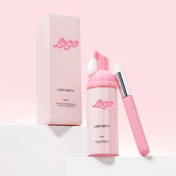 Eyelash Cleaning Foam, Foam Lash Bath, Lash Shampoos, Shampoo for Lash Extensions 60ml
