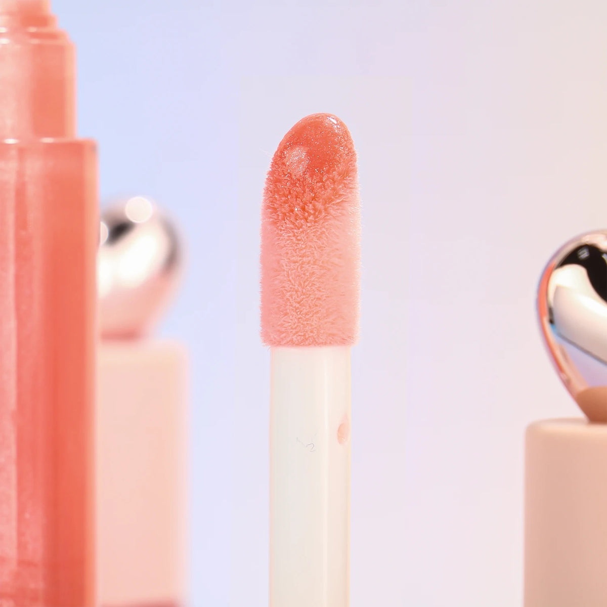 Pink Heart- Shaped Wand Tube Long Lasting Lipgloss/Liquid Lipstick Your Choice Of Glossy, Matte, Nude, Glitter, High Shine, Shimmer, Clear Gloss or Liquid Lipstick 80 Shades