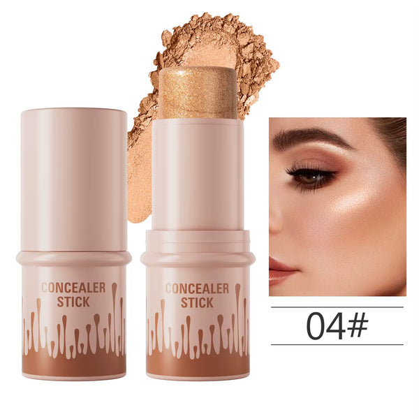 Custom Beige High Pigmented Waterproof Twist Blush, Contour, Bronzer, Highlighter Stick