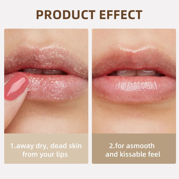 Nourishing, Exfoliating, Moisturizing Fruity Sugar Lip Scrub Stick