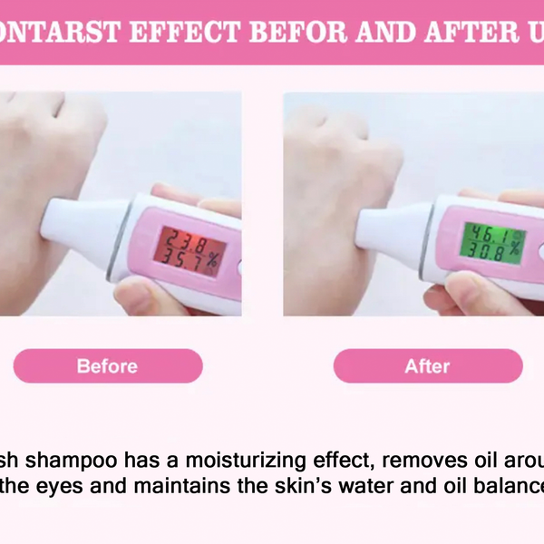 Eyelash Cleaning Foam, Foam Lash Bath, Lash Shampoos, Shampoo for Lash Extensions 60ml