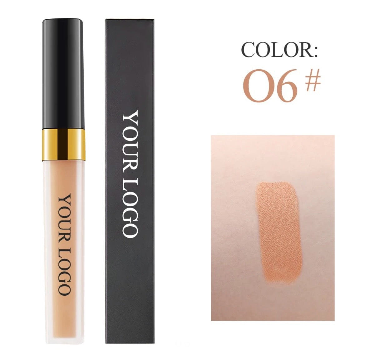 Long Lasting Shine Control Creamy Contour, Minimize Fine Lines High Definition Hydrating Concealer 8 Shades