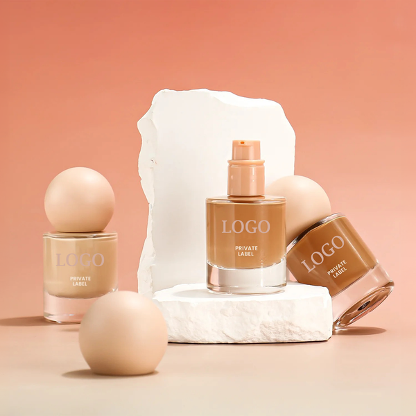 Elegant Pink Bottle SPF 15 Long Lasting Full Coverage Matte Waterproof Foundation 24 shades