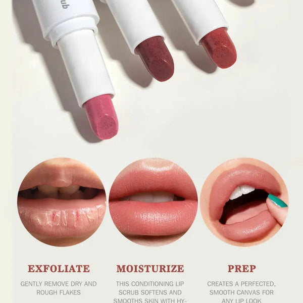 Nourishing, Exfoliating, Moisturizing Fruity Sugar Lip Scrub Stick