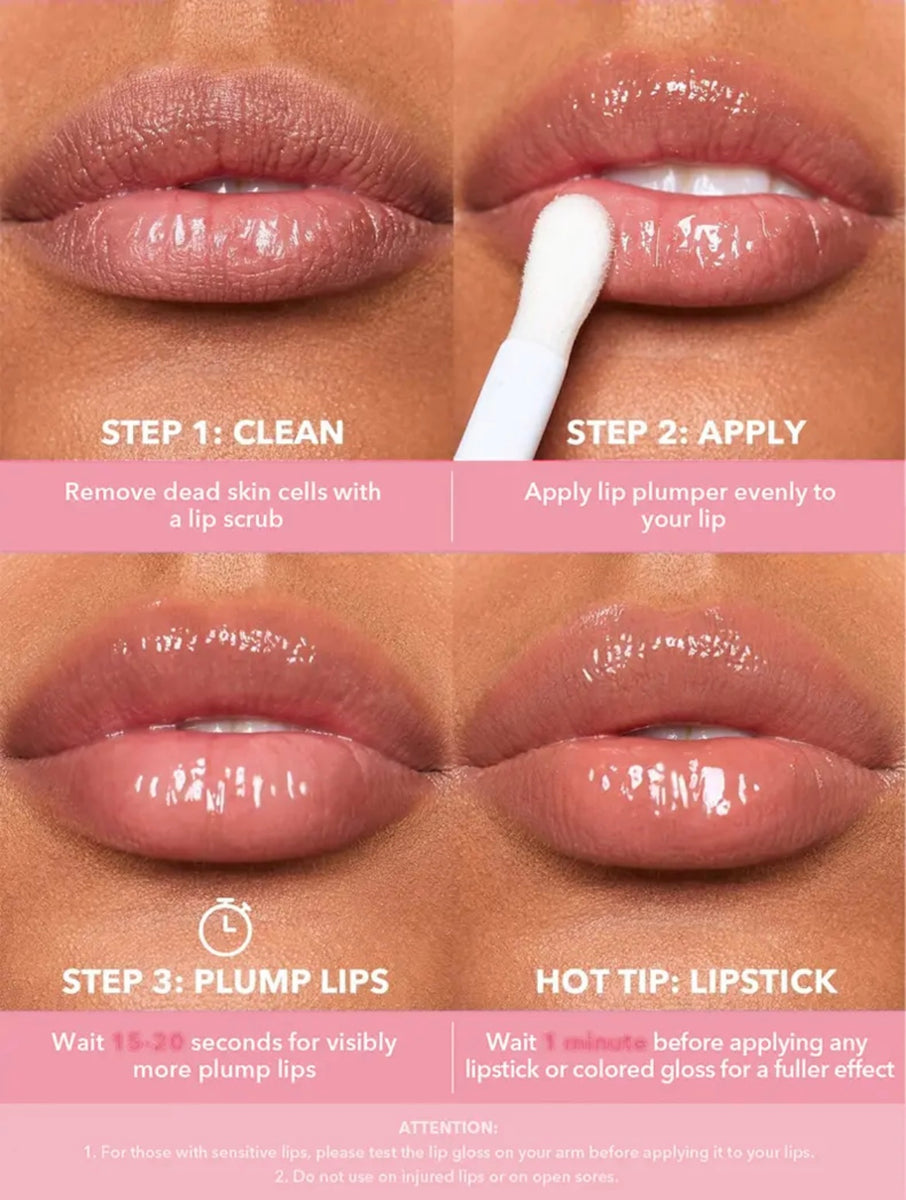 Pink Non-Sticky Nourishing Natural Shine Tinted Moisturizing Hydrating Juicy Lip Oil