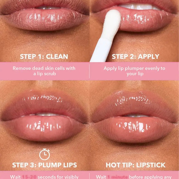 Pink Non-Sticky Nourishing Natural Shine Tinted Moisturizing Hydrating Juicy Lip Oil