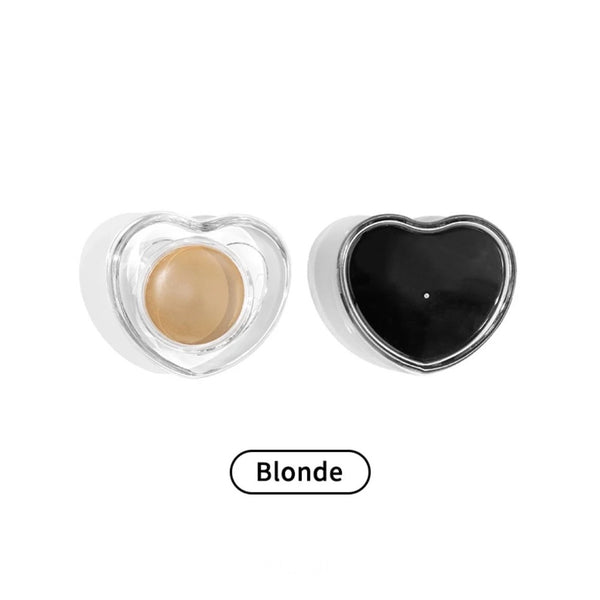 Custom Heart Shaped Waterproof Eyebrow Filler, Gel Eyebrow Pomade. 23 Shades