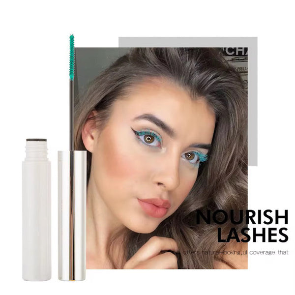 Pop of Color High Pigmented Waterproof Eyelash Curling, Lengthening Multicolor Mascara 12 Shades
