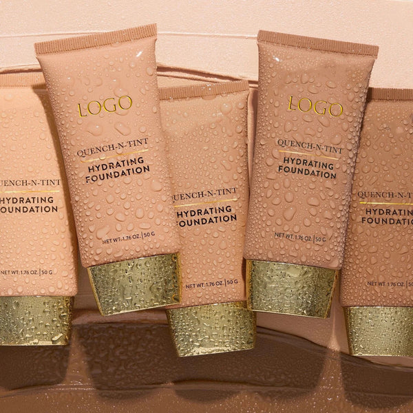 Dewy Skin, Light to Medium Coverage, Sheer,  Lightweight, buildable coverage, Intensely Hydrating Glow Anti-aging Hyaluronic Acid, No-Makeup Makeup Look, Luxury Dewy Finish Glowy Foundation BB Cream 5 Shades