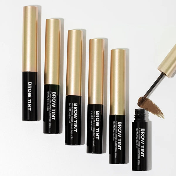 Long Lasting Color Tinted EyeBrow Sculpting Lamination Gel Waterproof 2-1 Brow Tint Gel 4 Shades