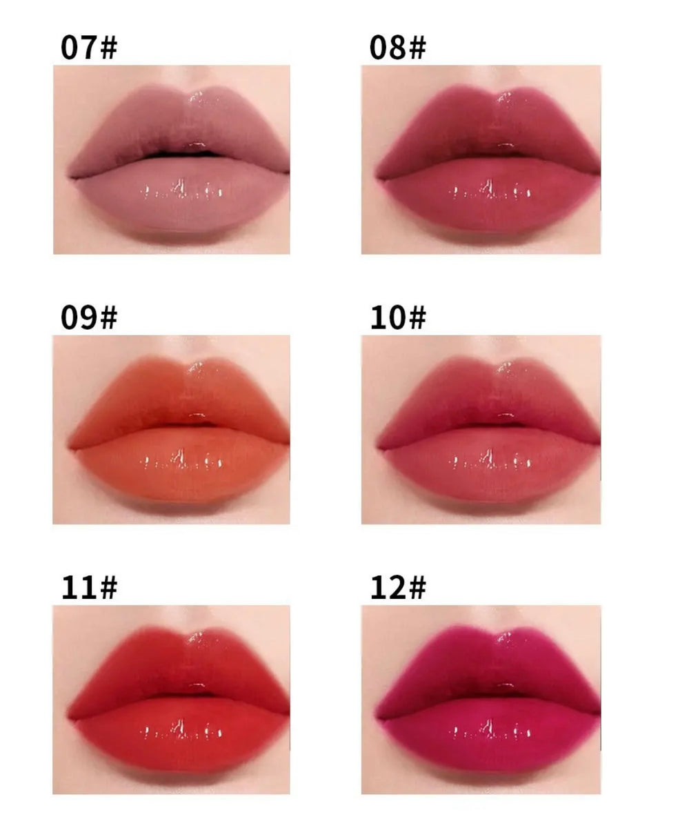 Custom Moisturizing Lipgloss Lip Liner, Long Lasting Smooth Nude Lipstick Crayon. 12 Shades