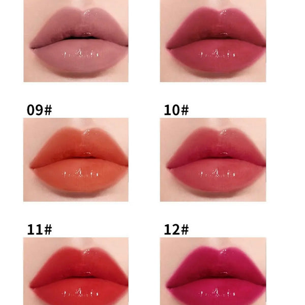 Custom Moisturizing Lipgloss Lip Liner, Long Lasting Smooth Nude Lipstick Crayon. 12 Shades