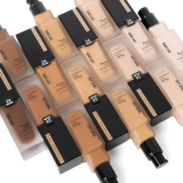 Liquid Full Coverage, Long Lasting Pro Matte Foundation, Make your Own High Quality Waterproof Pro Foundation