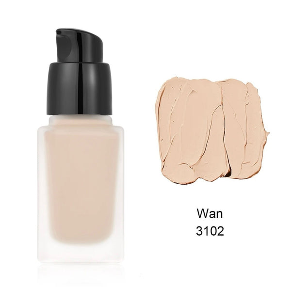 Full Coverage Concealing Organic Flawless Waterproof Bb Cream Primer Makeup Matte Liquid Foundation 40 Shades
