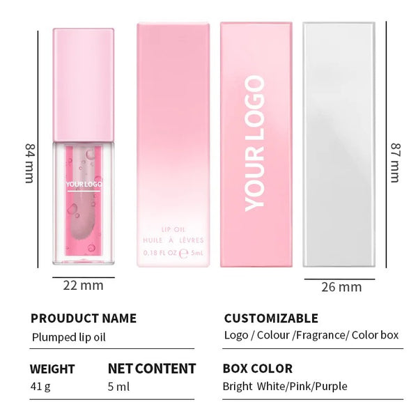 Moisturizing Plumping Magic Color Changing/ Moisturizing Lip Oil, Lip Oil for Dry Lips 37 Shades