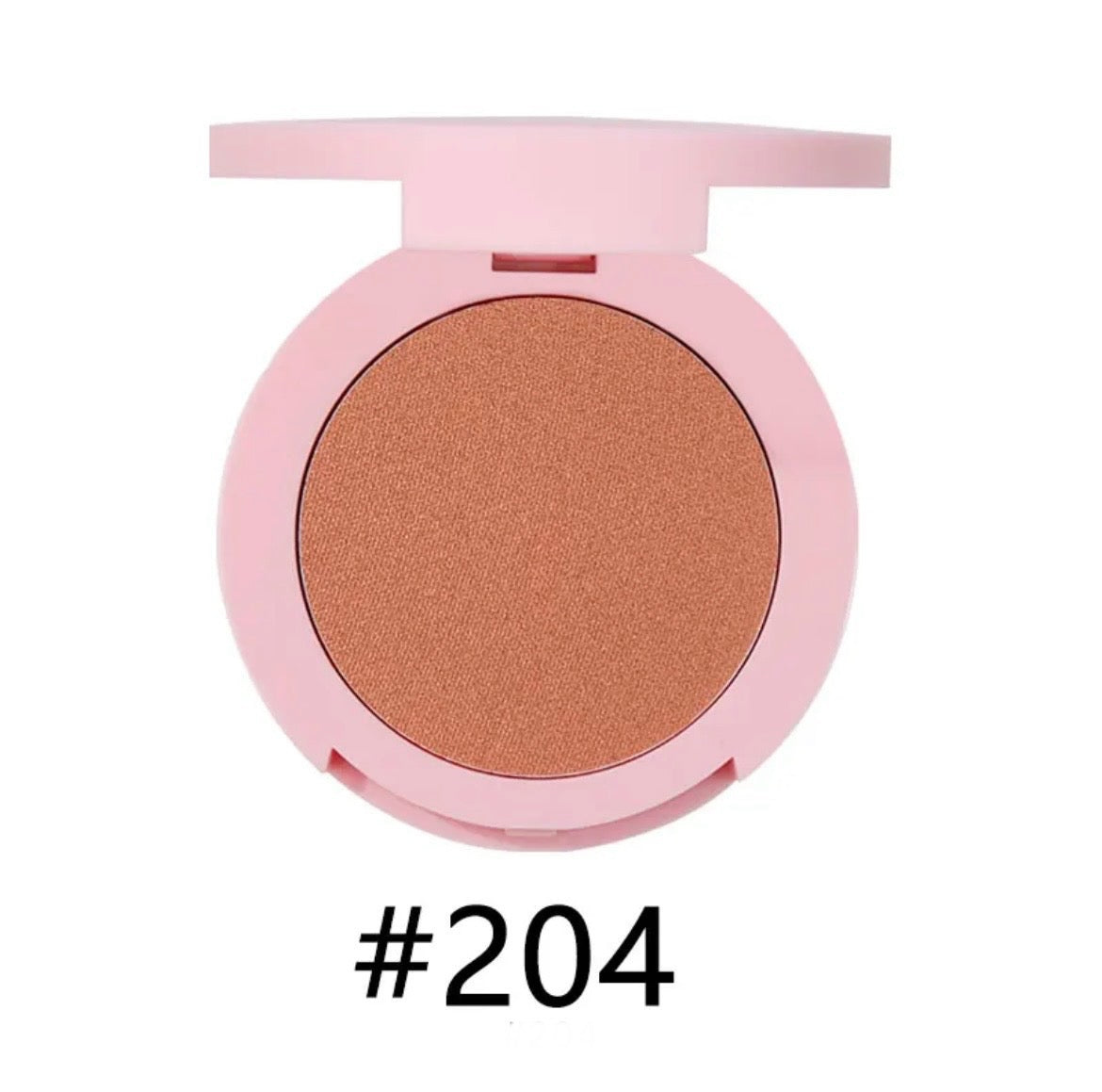 Custom Pink Round Contour Blush Pressed Powder Palette Rosey Cheek Makeup Blusher 14 Shades
