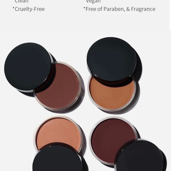 Non-Greasy High Pigment Waterproof Contouring Palette Face Contour Makeup, Buttery Cream Bronzer 20g