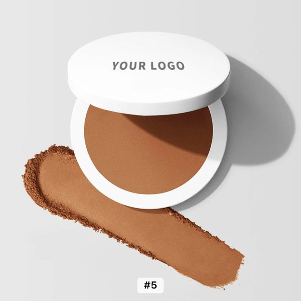 Long Lasting Full Coverage Single Makeup Bronzer Palettes, High Pigment Nourishing Matte Pressed Powder Bronzer Contour Palette. 6 Shades