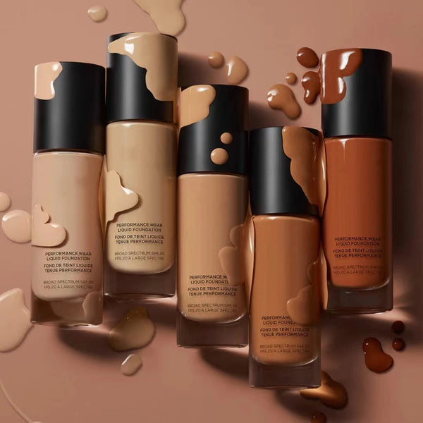 Waterproof Long Lasting Full Coverage Matte Natural Liquid Foundation 24 Shades