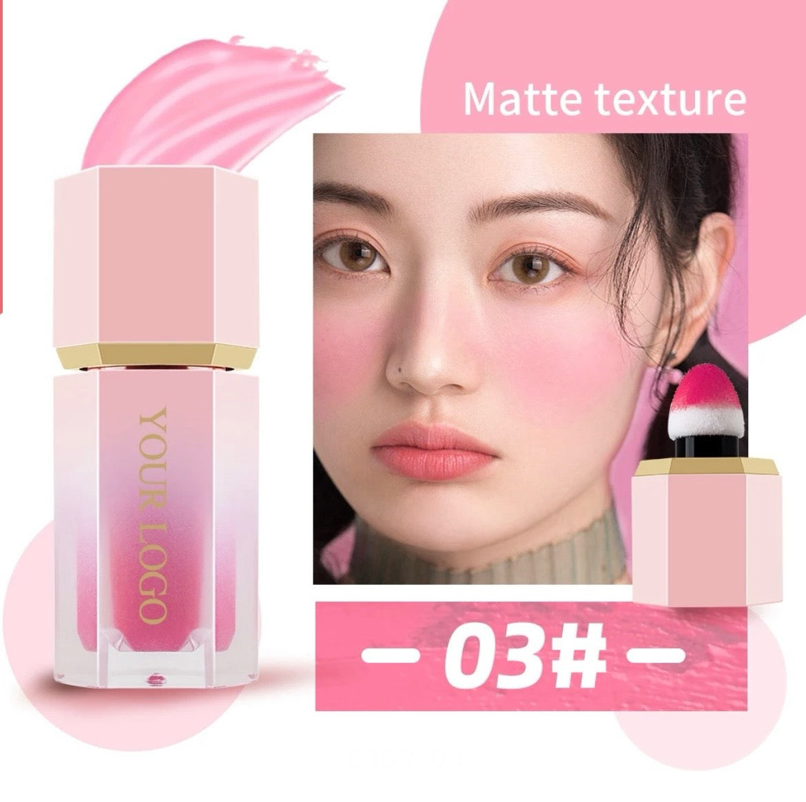 Waterproof Long Lasting Dual Use Liquid Blush (Free Shipping)
