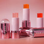 Custom Rose Gold Jelly Blush Stick, Lip Cheek Tint Waterproof PH Temperature Color Changing Jelly Blush Stick 6 Colors