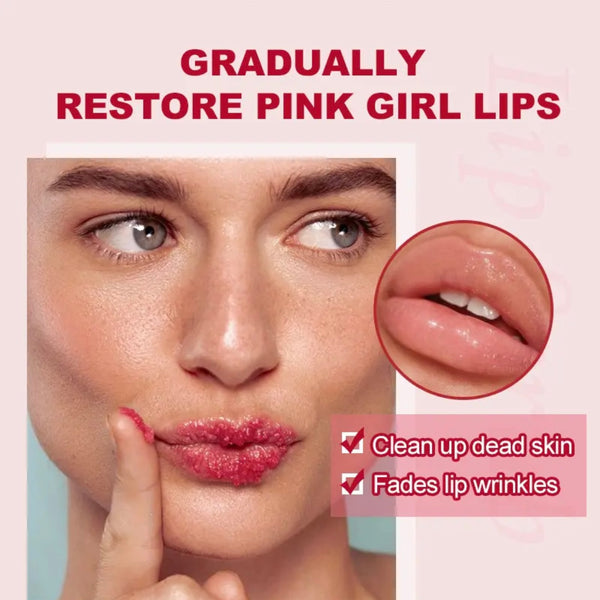 Organic Lip Revival Exfoliating and Lightening Fruity Sugar Lip Scrub