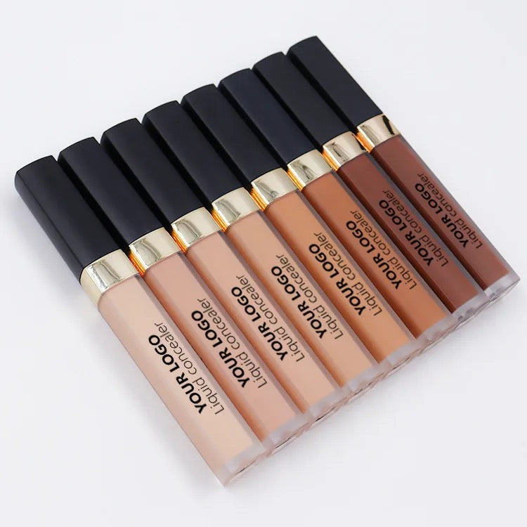 Long Lasting Shine Control Creamy Contour, Minimize Fine Lines High Definition Hydrating Concealer 8 Shades