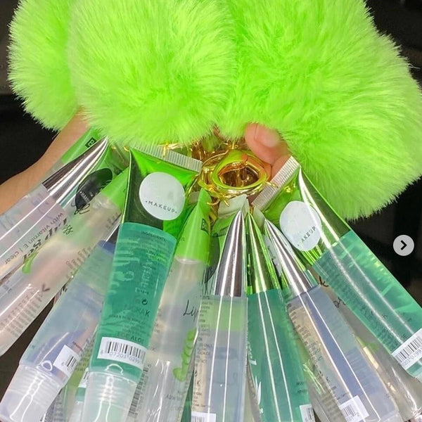 Keychain Vegan Lipgloss Coconut Oil Infused Glossy Gloss. (Free Shipping)