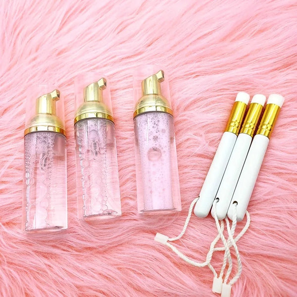 Eyelash Cleaning Foam, Foam Lash Bath, Lash Shampoos, Shampoo for Lash Extensions 60ml