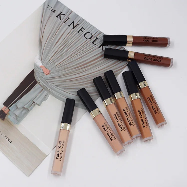 Long Lasting Shine Control Creamy Contour, Minimize Fine Lines High Definition Hydrating Concealer 8 Shades